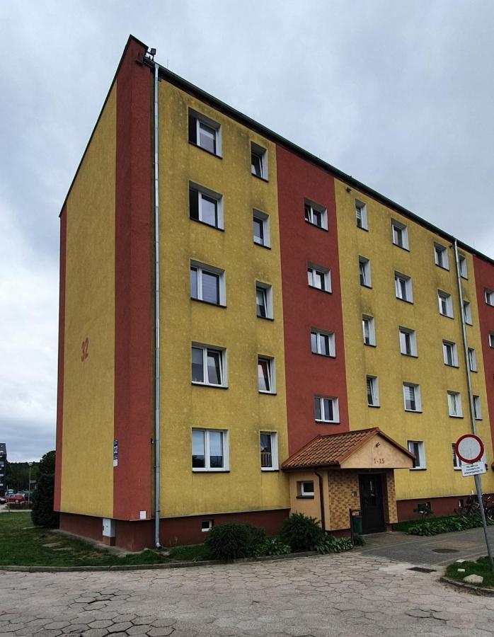 Leborska Kajuta Lägenhet Lębork Exteriör bild