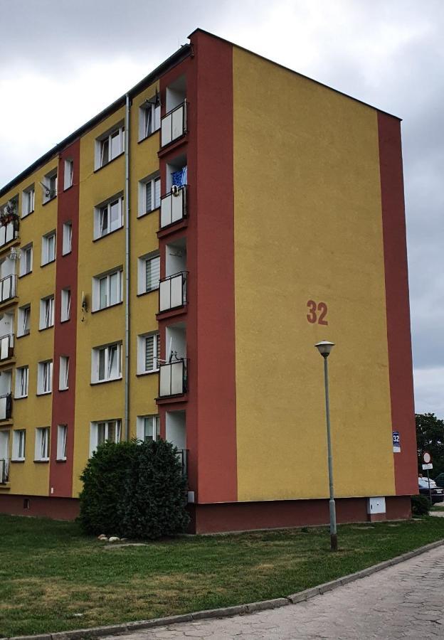 Leborska Kajuta Lägenhet Lębork Exteriör bild